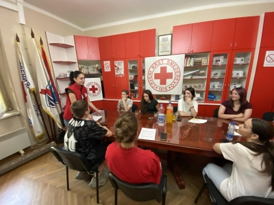 DDK - Едукација за волонтере Црвеног крста.