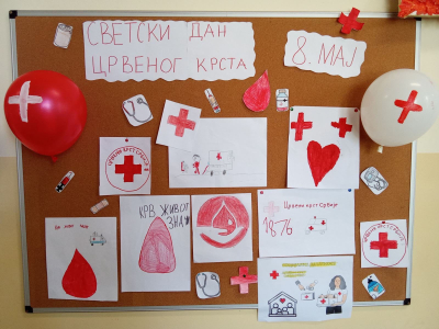 Ученици I. и IV. разреда обележили 8.мај - Светски дан Црвеног крста