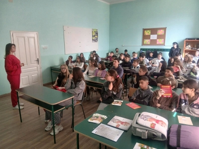 Одржали смо едукативно предавање са ученицима седмог и осмог разреда ОШ „Доситеј Обрадовић“