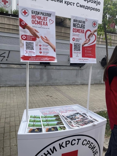 Волонтери промовишу недељу Црвеног крста