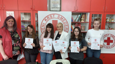 Додела награда за учеснке кокурса "Крв живот значи"