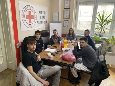 Обука нових волонтера за добровољно давалаштво крви